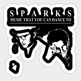 Sparks Music Gift You Can Dance To Sticker